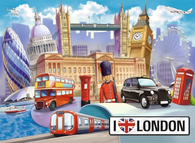 Puzzle Londra XXL - 100 pezzi