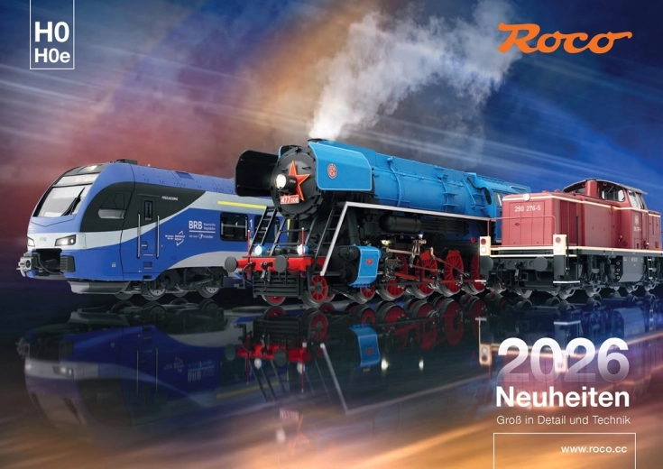Catalogo novità Roco 2026 in inglese