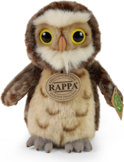 Gufo di peluche eco-friendly 16 cm