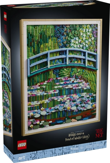 LEGO Art Claude Monet Ponte sullo stagno delle ninfee