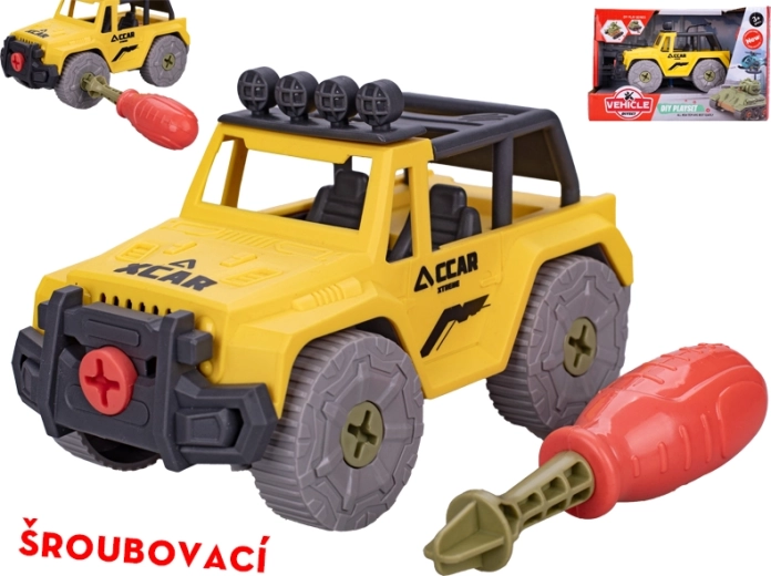 Auto fuoristrada avvitabile 13,5 cm con inserti
