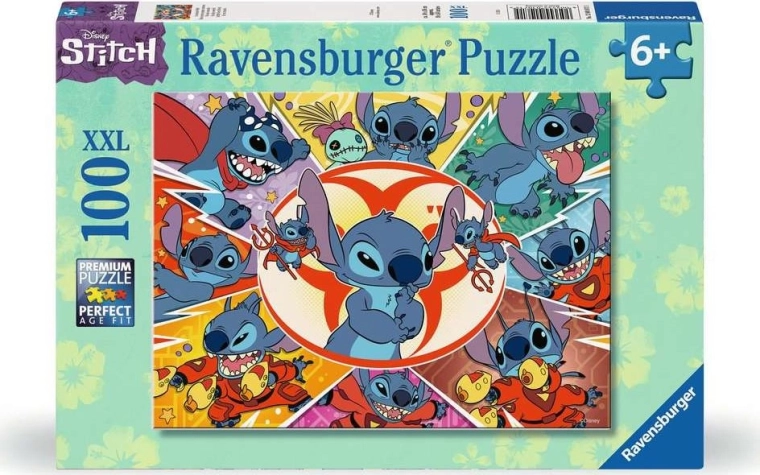 Puzzle XXL 100 pezzi DISNEY Stitch – RAVENSBURGER