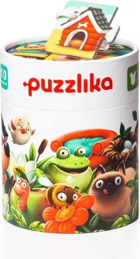 Puzzlika La mia casa – puzzle didattici per bambini, 20 pezzi