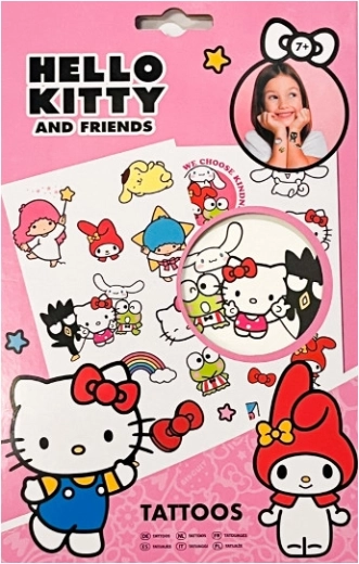 Hello Kitty tatuaggio temporaneo