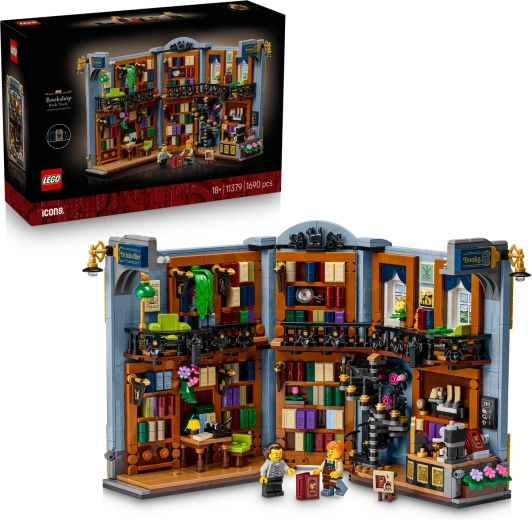 LEGO Icons Book nook: Libreria