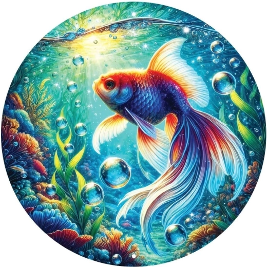 Puzzle rotondo Acquario 570 pezzi