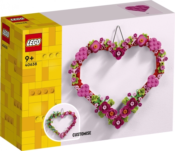 LEGO decorazione a forma di cuore