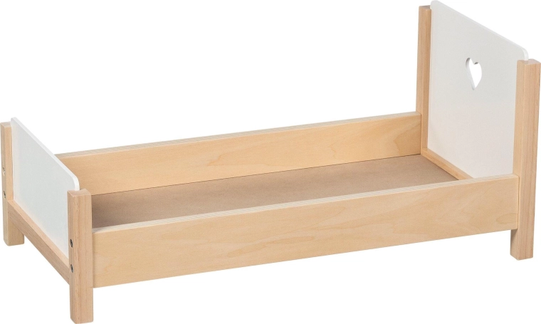 Lettino per bambole Heart - 1 pezzo