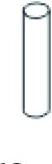 Perno 2,5 × 12,8 mm X3 CVD - 1 pezzo
