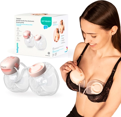 BabyOno Twinny tiralatte elettrico doppio senza fili