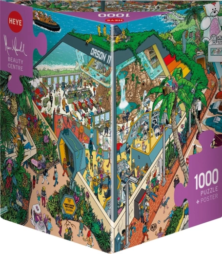 Puzzle Heye Centro incantevole 1000 pezzi