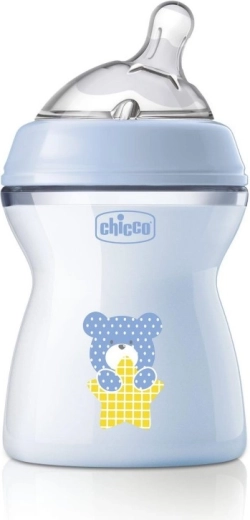 Biberon anticolica Chicco NaturalFeeling 250 ml per maschietto 2 m+