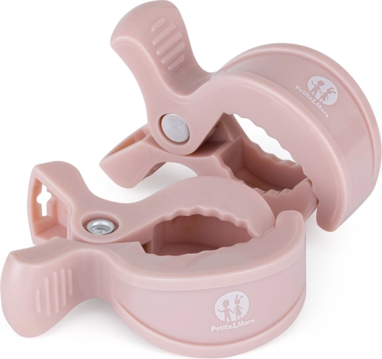Petite&Mars mollette per passeggino Peg rosa (2 pz)