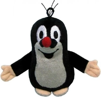 Talpa in peluche con laccio 8 cm