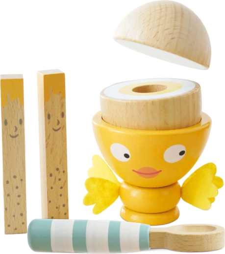 Portauovo in legno con ovetto apribile Le Toy Van