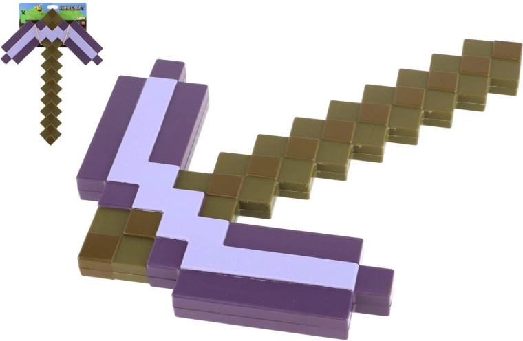 Piccone di netherite di Minecraft per costume