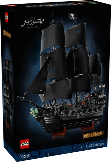 Lego Icons nave pirata del capitano Jack Sparrow