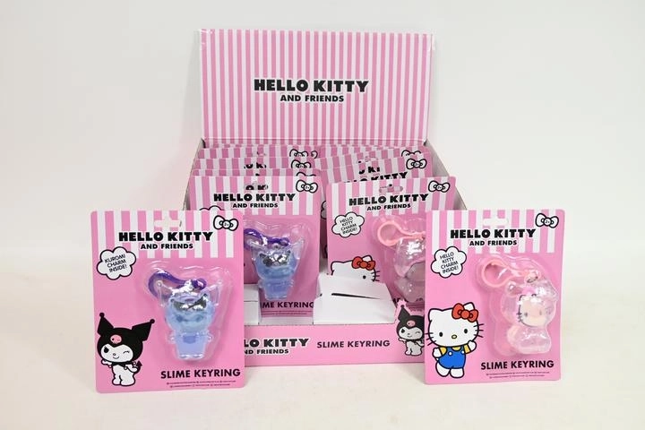 Portachiavi Hello Kitty con slime (2 varianti)