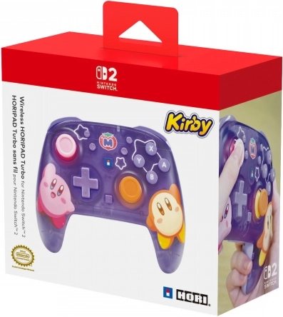 Controller wireless HORI Wireless HORIPAD Turbo Kirby and Waddle Dee per Nintendo Switch 2