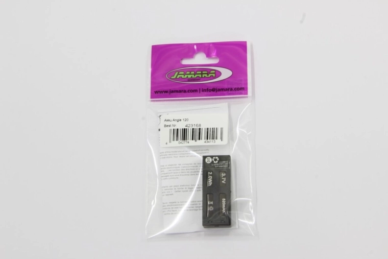 Batteria LiPo Jamara Angle 120 3,7 V 520 mAh 1,92 Wh - 1 pezzo