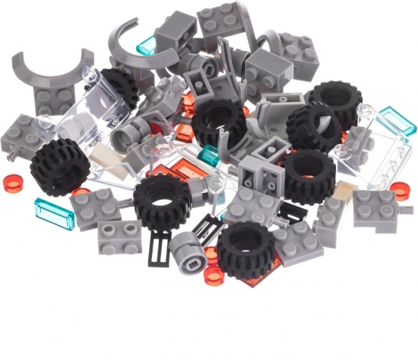 Set creativo L-W Toys per costruire auto – accessorio per set di costruzione