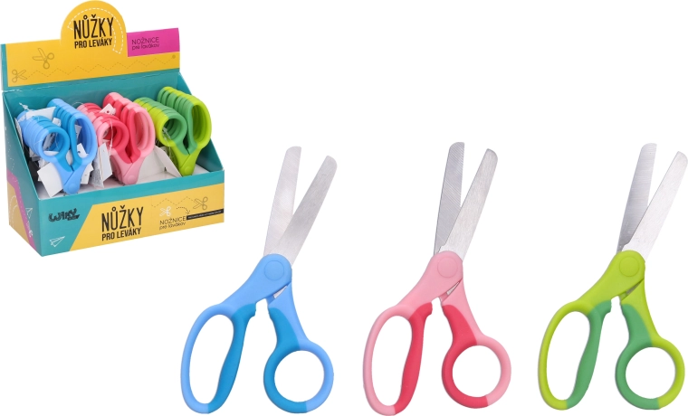 Forbici per mancini 13 cm – bicolori