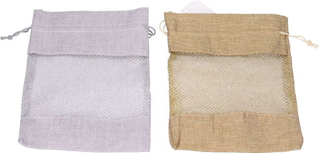 Sacchetto in organza 10x14 cm Natalizio