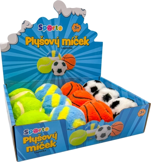 Pallina di peluche Sporto - 1 pezzo