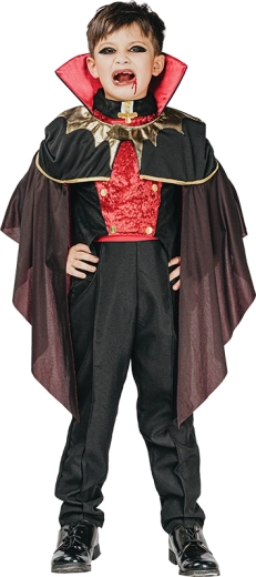 Costume da vampiro per bambini 130–140 cm