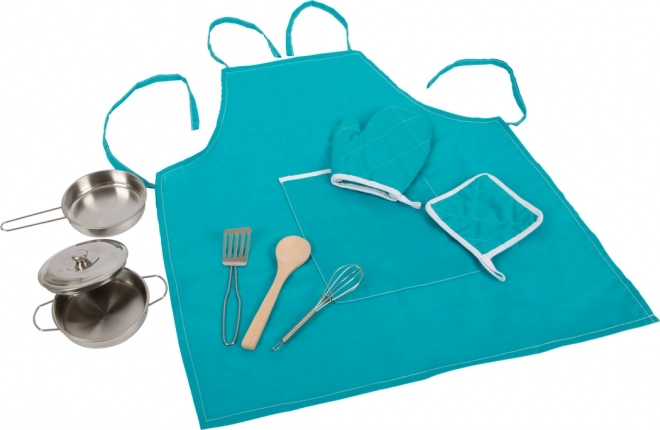 Set da cucina con grembiule per bambini