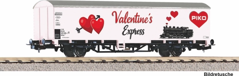 piko carro coperto vagone espresso di San Valentino h0 1:87 edizione limitata