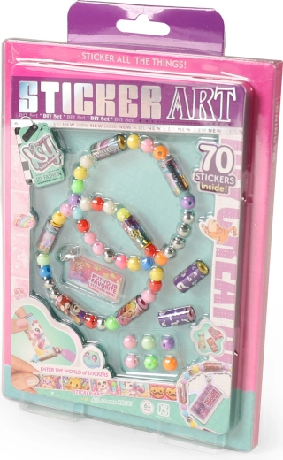 Braccialetto creativo con adesivi per bambini