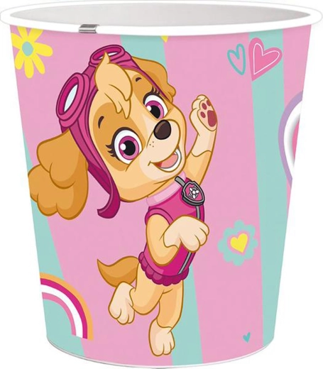 Cestino per rifiuti Paw Patrol 5 l rosa in plastica