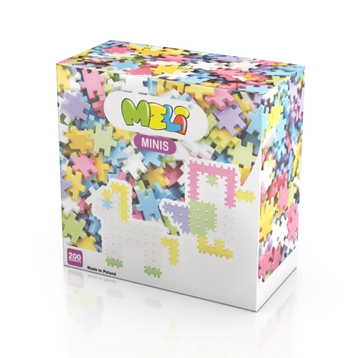 Kit di costruzione MELI Minis Pastel 200 pezzi