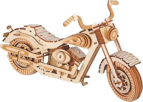 Puzzle 3D in Legno Motocicletta