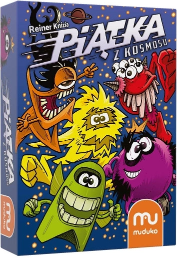 Cinquina dallo spazio – gioco di carte per famiglie