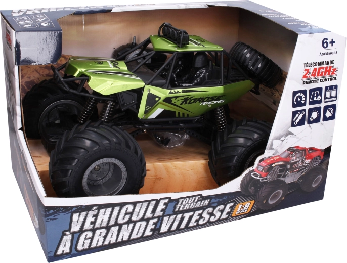 Buggy RC in metallo Korose radiocomandato 43,5 cm