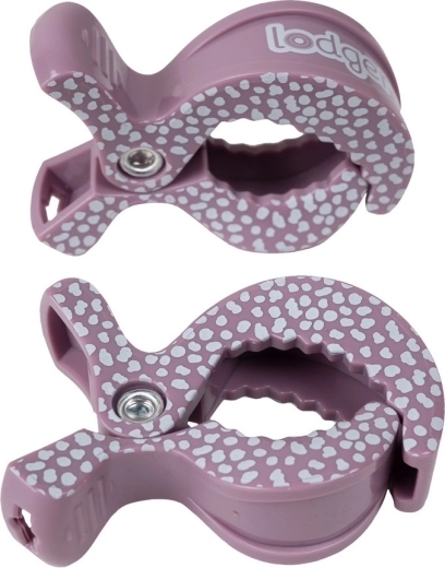 Lodger swaddle clip rose dot - confezione da 2