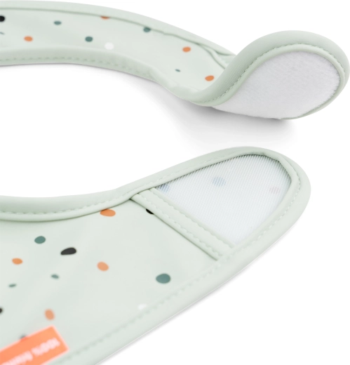 Bavaglini Done by Deer con chiusura in velcro Croco verdi 2 pz