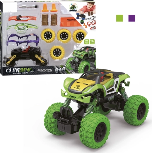 Costruzione di un'auto da corsa con trazione 4WD in scala 1:32