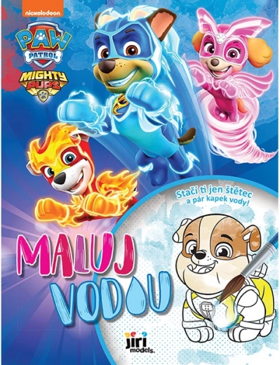 Dipingi con l’acqua A4 Paw Patrol
