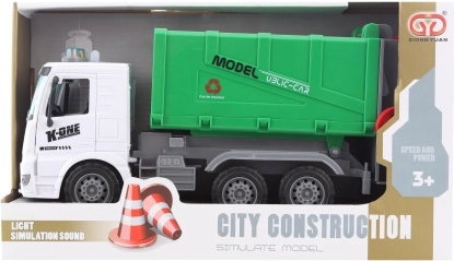 Camion della spazzatura a batteria