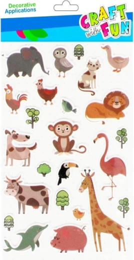 Adesivi animaletti (24 pz)