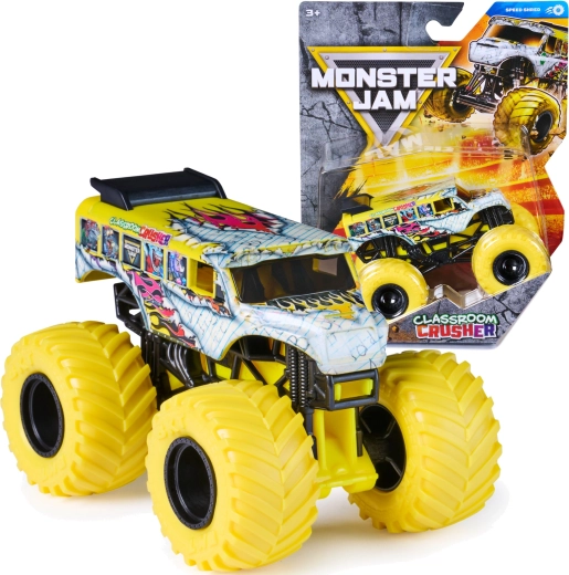 Monster Jam monster truck Classroom Crusher 1:64 (serie 46) - 1 pezzo