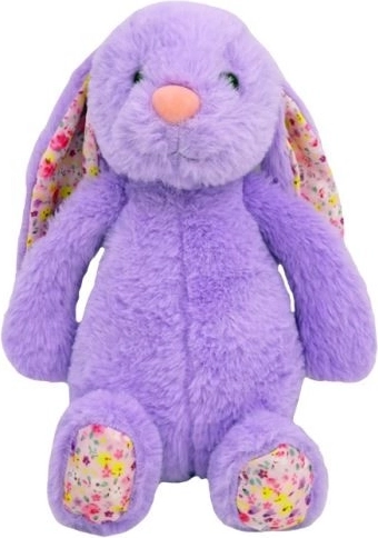 Mascotte Coniglietto Mikhail viola 25 cm