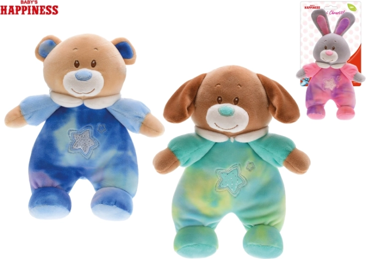 Peluche Baby Happiness con sonaglino 21 cm
