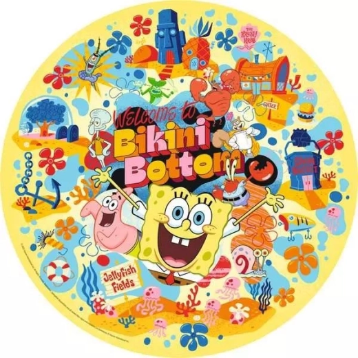 Puzzle rotondo Ravensburger SpongeBob SquarePants 500 pezzi