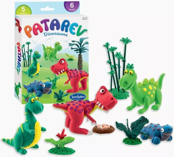Sentosphere Pasta modellabile Patarev mini dinosauri