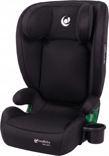 IslaBaby SafiroFix i-Size seggiolino auto 100–150 cm (15–36 kg) con isofix mesh black