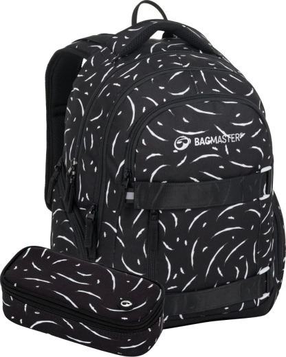 Bagmaster Nomad 25 set per studenti nero-bianco